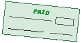 A check flipping between PAID and RETURNED stamps